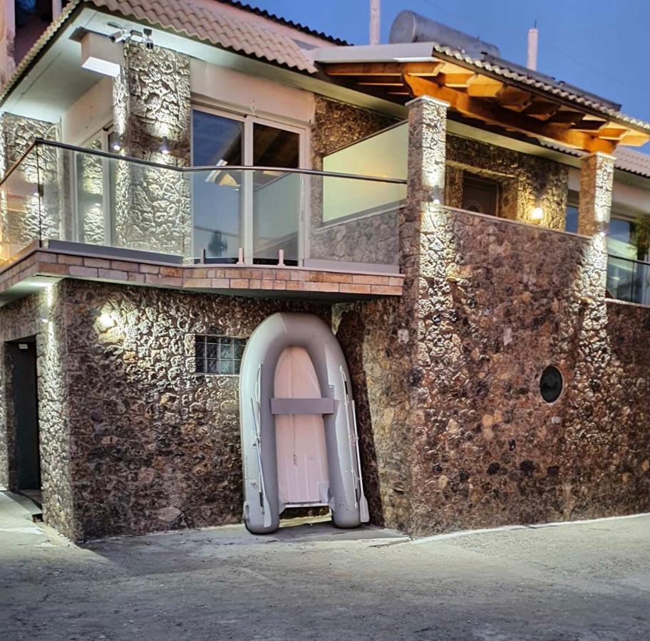 Black Rocks Family, Luxury Seafront Beach Maisonette Agios Gordios  Zewnętrze zdjęcie