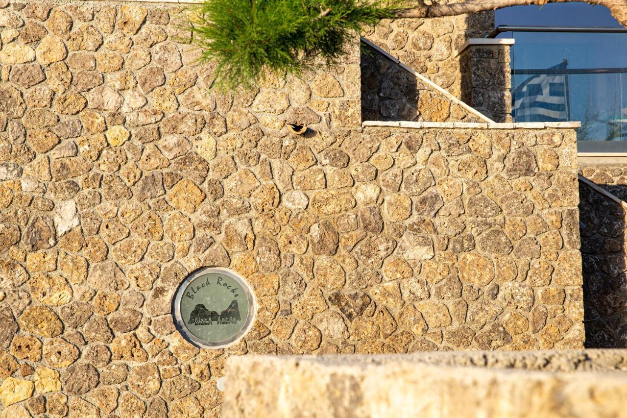 Black Rocks Family, Luxury Seafront Beach Maisonette Agios Gordios  Zewnętrze zdjęcie