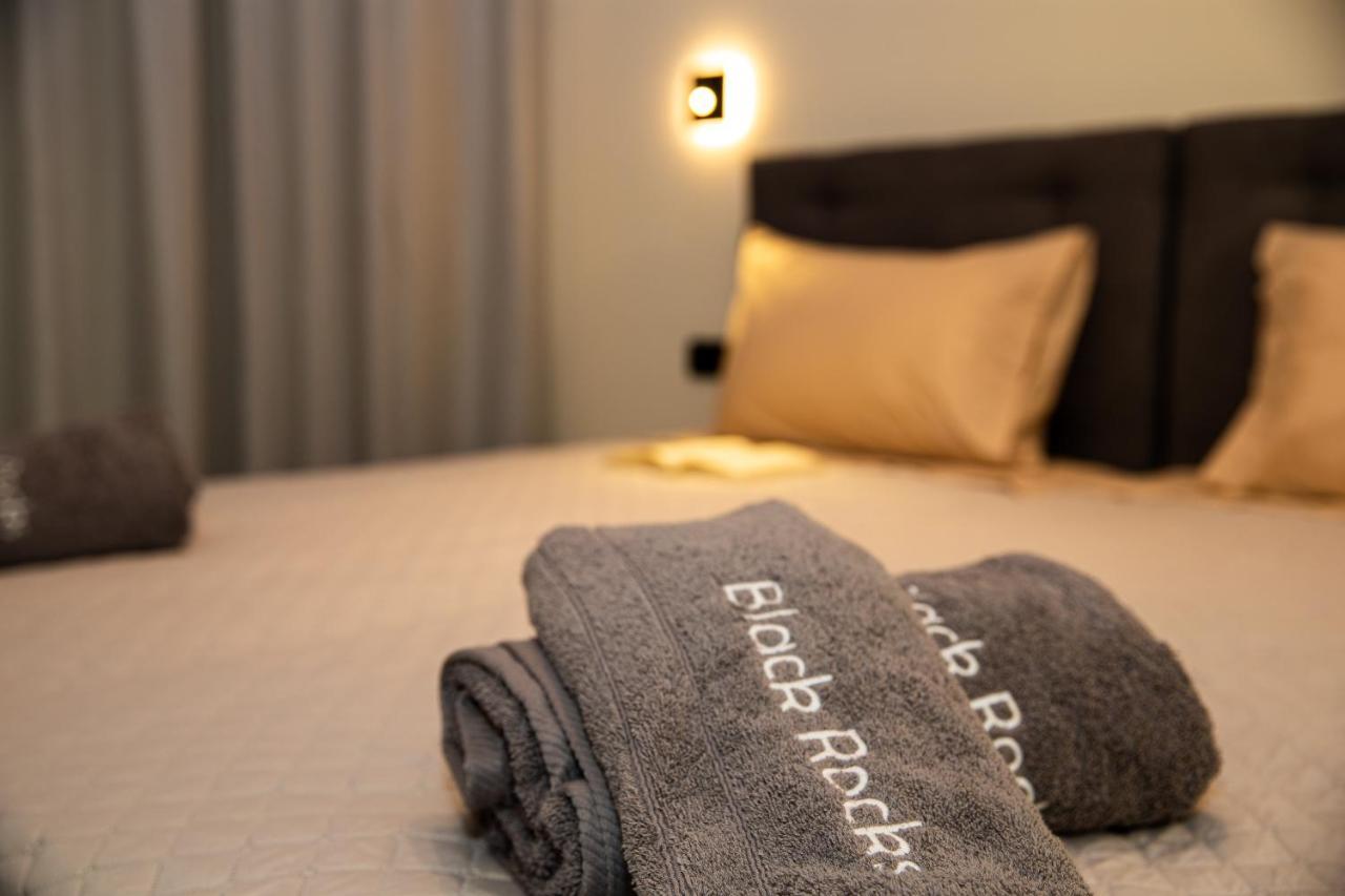 Black Rocks Family, Luxury Seafront Beach Maisonette Agios Gordios  Zewnętrze zdjęcie