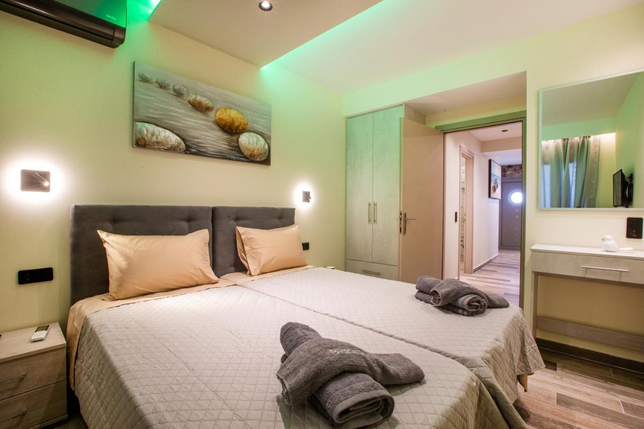 Black Rocks Family, Luxury Seafront Beach Maisonette Agios Gordios  Zewnętrze zdjęcie