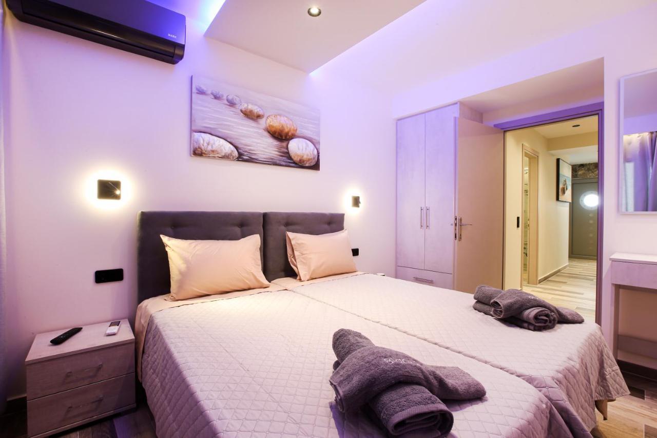 Black Rocks Family, Luxury Seafront Beach Maisonette Agios Gordios  Zewnętrze zdjęcie