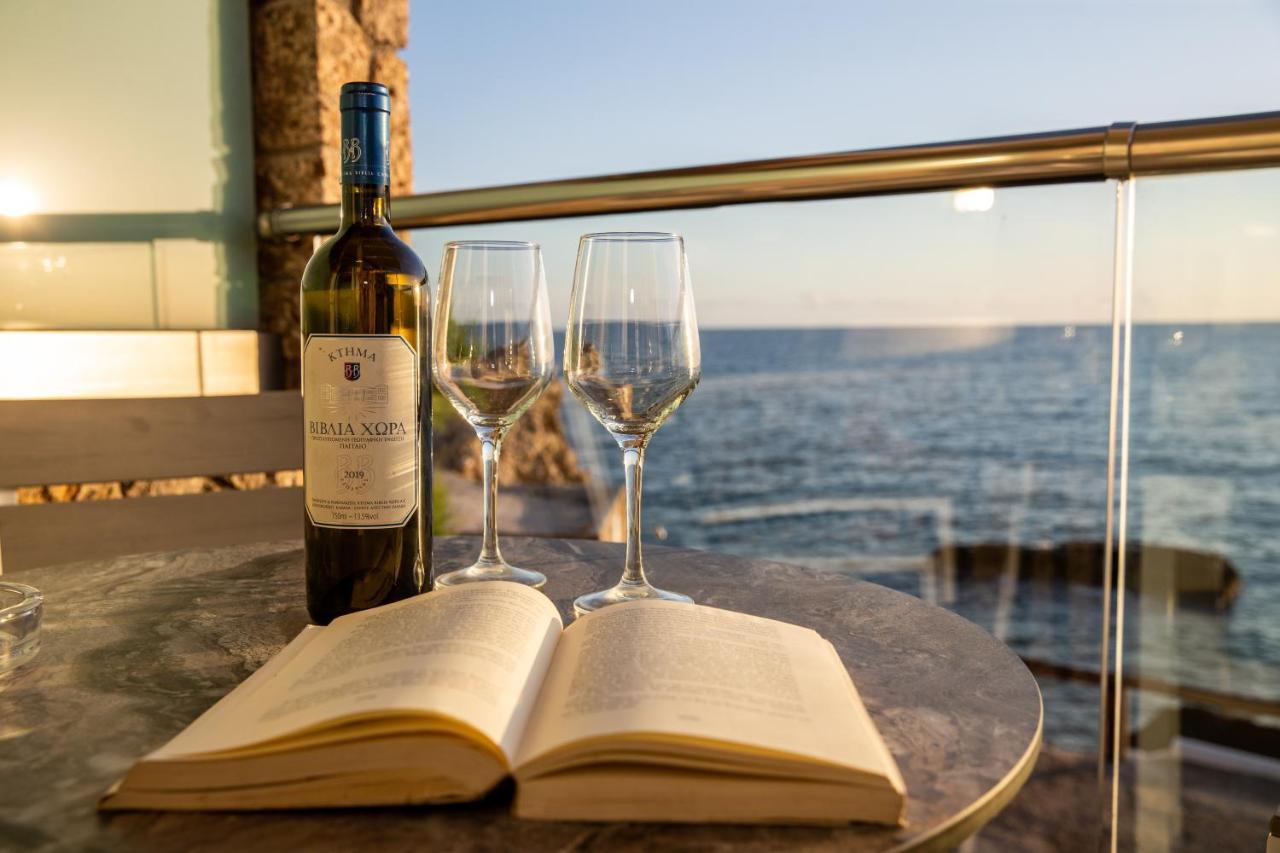 Black Rocks Family, Luxury Seafront Beach Maisonette Agios Gordios  Zewnętrze zdjęcie